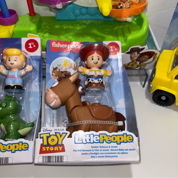 New Released Toy Story 4 Fisher-Price Little People Toy Story Set of 5 NIB - Picture 6 of 10